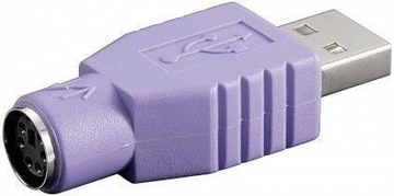 Adapter USB-Wtyk USB (typ A) - Gniazdo mini DIN 6
