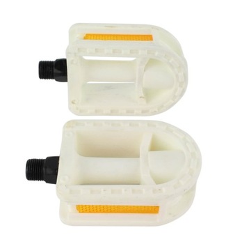 PEDAŁY ROWEROWE DZIECIĘCE BIAŁE 1/2 MJL802 33405