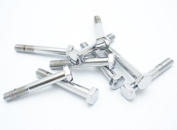 ŚRUBA M 10X1,25X70 CHROMOWANE ŚRUBY DROBNY GWINT