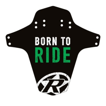 REVERSE Mudfender Born to Ride (Чорний/Неоново-зелений)