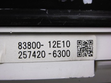 COROLLA E12 PŘÍSTROJOVÁ DESKA BUDÍKY 1,4VVTI 83800-12E10