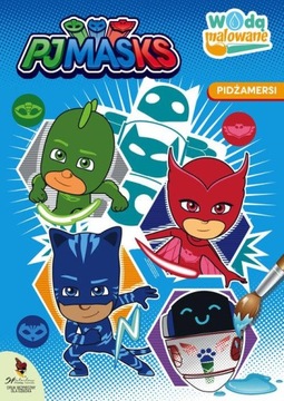 Pidżamersi Wodą malowane - PJ Masks maluj - KD