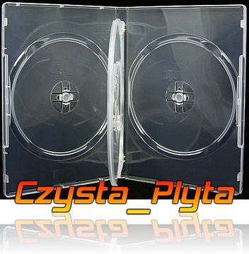 Коробки 14ММ типа AMARAY CLEAR для 4 DVD, 10 шт.