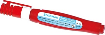 KOREKTOR W PIÓRZE DONAU 10ML Z PLASTIKOWĄ KOŃCÓWKĄ