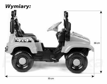ПОЛЬСКИЙ АВТОДЖИП С ПЕДАЛАМИ + ПРИЦЕП