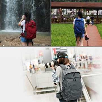 Фоторюкзак Careell для ноутбука, 15 см, штатив, синий