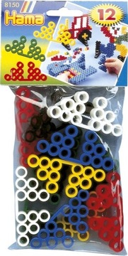 KORALIKI HAMA MAXI PODSTAWKI 12 SZT. 8150