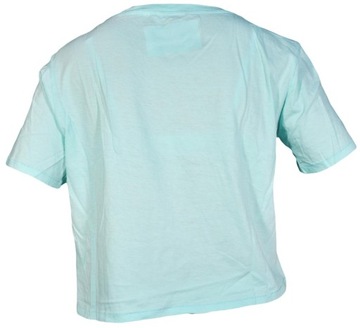 WRANGLER t-shirt damski S/S green CROP TEE S 36