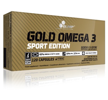 OLIMP OMEGA GOLD 3 SPORT EDIT 120 kaps