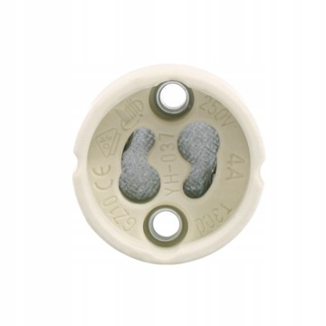 ПОДКЛЮЧЕНИЕ Цоколь Керамический светодиодный светильник GU10