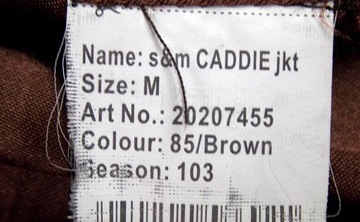 СВЯТЫЕ И СМЕРТНЫЕ CADDIE_PARKA CIEPŁA_M