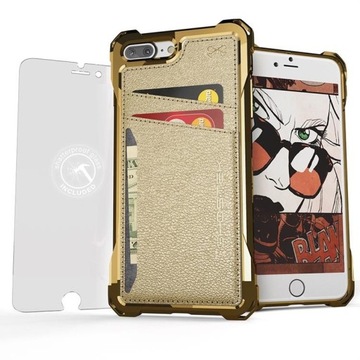 Etui GHOSTEK Exec Apple iPhone 7 8 Plus ZŁOTE