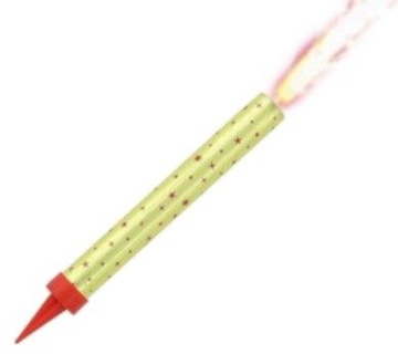 Fontanna tortowa 12cm, 1szt. świeczka raca