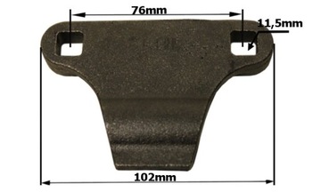 Docisk kosy trzymak noża Claas Dominator 6762360