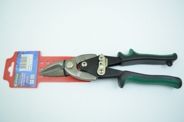 Ножницы по металлу, ручные, 3 шт., СПРАВА СЛЕВА, ПРЯМЫЕ