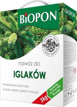 BIOPON Nawóz do Iglaków 3kg
