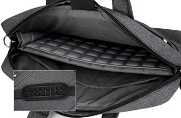 WROCŁAW Torba Burnur na laptopa 13,3 szary