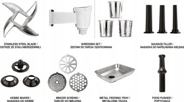 МЯСОРУБКА MAX 3кВт 4в1 НАРЕЗКА МАШИНА