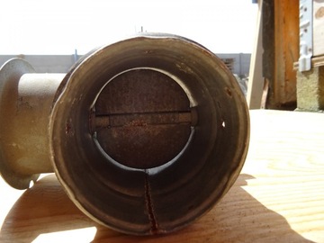 КЛАПАН ВЕНТИЛЯЦИОННЫЙ ОБРАТНЫЙ, длина 230, диаметр 80, ОЦИНКОВАННЫЙ