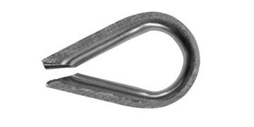 Kausza do lin ocynkowana 5 mm 3 sztuki