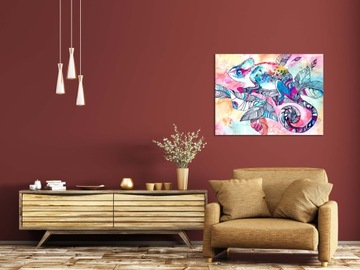 КАРТИНА на холсте АБСТРАКТ 87232360 120х80 УЗОРЫ