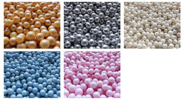 МИКС Белый ШОКОЛАД Хрустящие шарики Посыпка 20г