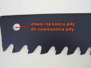 PIŁA do porothermu gazobetonu 17zębów z widią750mm