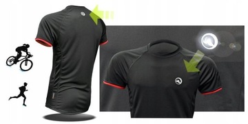 ВЕЛОСИПЕДНАЯ ФУТБОЛКА СО СВЕТООТРАЖАЮЩИМИ СРЕДСТВАМИ Assist J. SILVER XL2