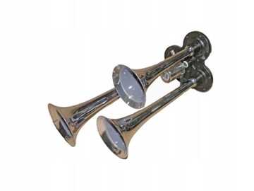 KLAKSON SIGNÁL PNEUMATICKÝ TROJITÝ 21/27/35CM