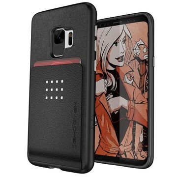 Etui GHOSTEK Exec 2 Samsung Galaxy S9 CZARNE
