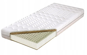 Materac lateks ZEUS LUX 100x190 TWARDY Aloe Vera
