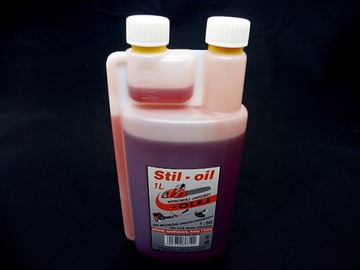 1л S-OIL для смеси бензопилы, бензинового кустореза 2Т.