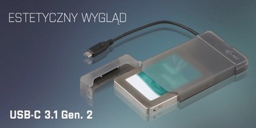 2,5-дюймовый корпус твердотельного накопителя для жесткого диска USB-C TypeC с интерфейсом Thunderbolt