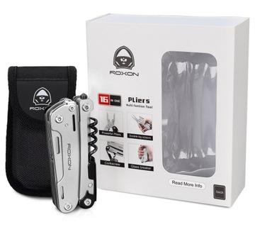 Мультитул ROXON Storm S801 - 16 в одном + кейс + БИТЫ