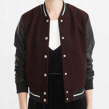 damska kurtka varsity Abercrombie & Fitch r. S