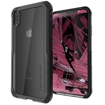 Etui GHOSTEK Cloak 4 Apple iPhone Xs Max CZARNE