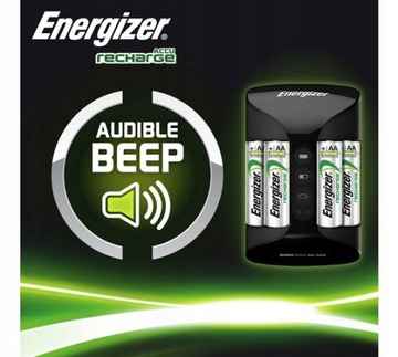 ЗАРЯДНОЕ УСТРОЙСТВО AAA AA ENERGIZER + 4 БАТАРЕИ AA 2000