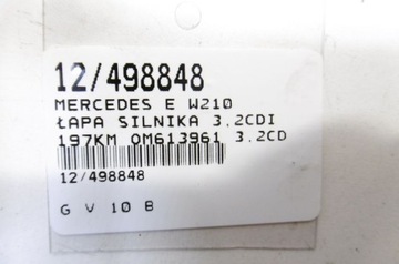MERCEDES W210 UCHYCENÍ MOTORU 3,2CDI A6062230104