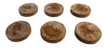 JIFFY KRĄŻKI TORFOWE 33MM 100 SZT DO WYSIEWU pH6