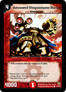 *DM-06 DUEL MASTERS - AUTOMATED WEAPONMASTER..