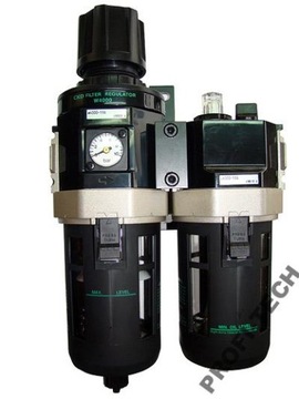Filtr Regulator + Naolejacz smarownica CKD 1/2 SET