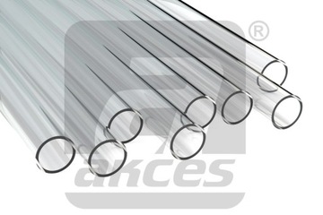 Rura z plexi, pleksi, pmma bezbarwna 120/3mm- 1 mb