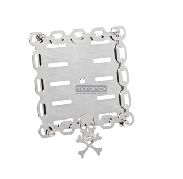 Рамка номерного знака на мотоцикл SKULL 1.1