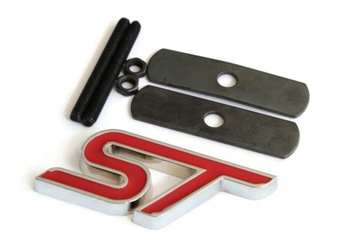 EMBLEMAT FORD ST ZNACZEK GRILL METALOWY CHROM HIT