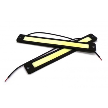 DRL dzienne elastyczne światła COB LED 2x1000lm