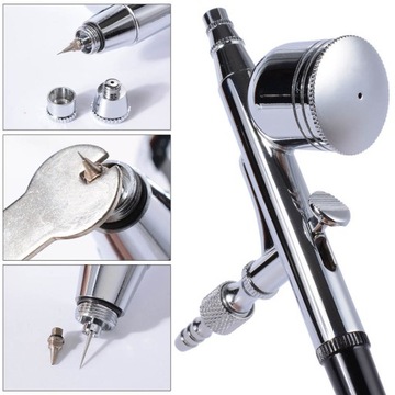 Аэрограф двухфункциональный BD-130 0,3мм GEKO G01175