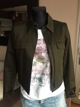 Reserved lekka kurtka marynarka S 36 khaki