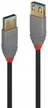 LINDY 36763 Удлинительный кабель USB 3.2 типа A, 3 м