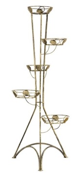 KWIETNIK Stojak na Kwiaty donice 5-ka 130cm Miedź