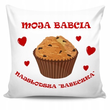 Dzień Babci Poduszka Prezent Gadżet Jasiek 5